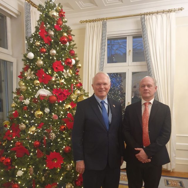 PANAOTOVIĆ SA AMBASADOROM HILOM: