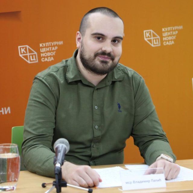 Предавање Владимира Папића на тему „<i>Употреба човека</i> Александра Тишме“ на Јутјуб каналу КЦНС