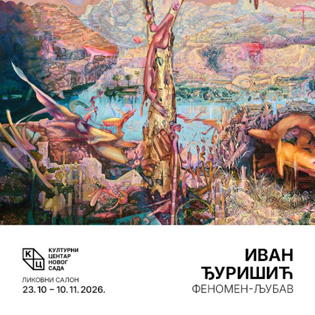 Изложба Ивана Ђуришића „Феномен-љубав“ од 23. октобра у Ликовном салону КЦНС